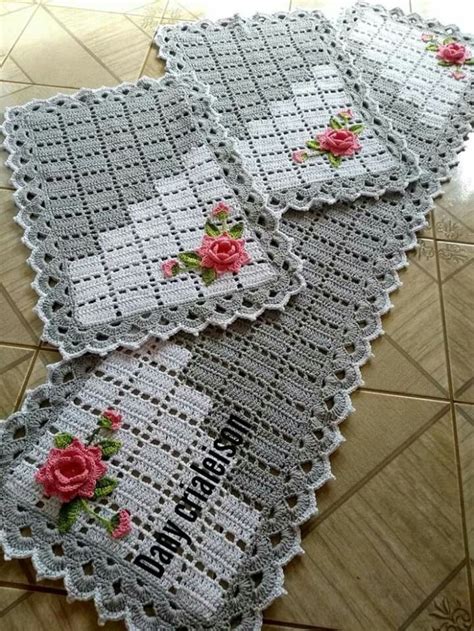 modelos de croche para cozinha